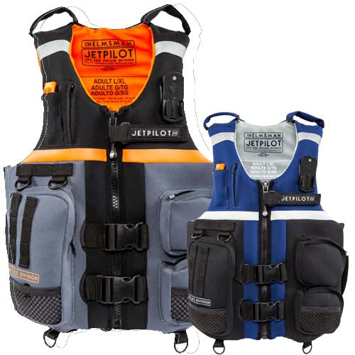 Jet Pilot L.R.E. Helmsman Neoprene Life Vests – Atlantic Jet Sports