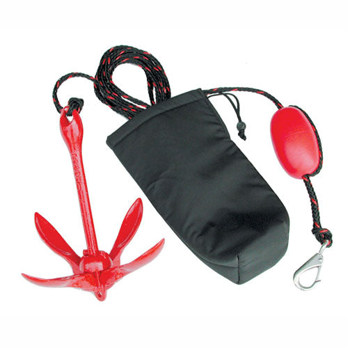 Complete Folding Anchor System - 5 1/2 lbs.
