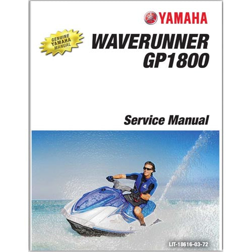 Genuine Yamaha GP1800 Service Manual