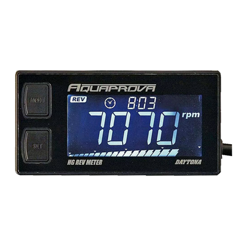 Aquaprova Waterproof Tachometer with Lighting
