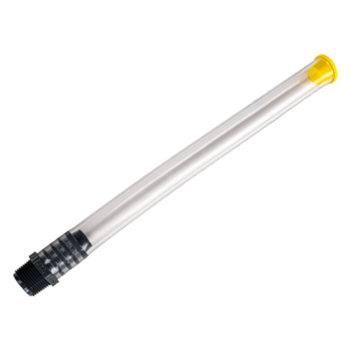 Fuel Jug 12" Filler Hose with Push-In Plug