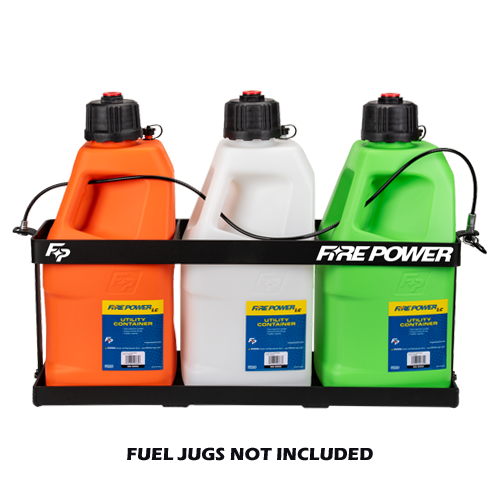 Fuel Jug Rack - 3 Jug Holder