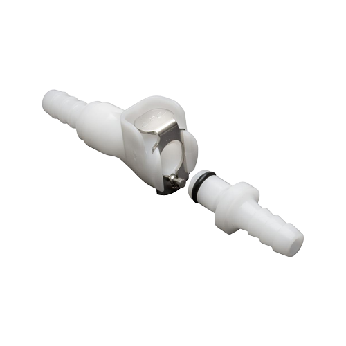 Fuel Line Quick Disconnect with Shut Off Valve 1/4" Hose Atlantic