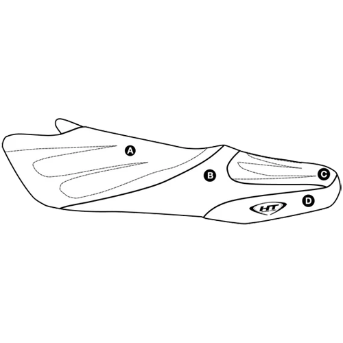 Kawasaki 1200 STX-R '02-05 / STX '03-05 / 900 STX '06 / STX '12-13 Premier Seat Cover