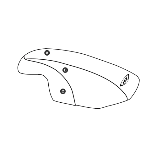 Yamaha SuperJet '96-19 / FX1 (Stand Up Model) Premier Chin Pad Cover