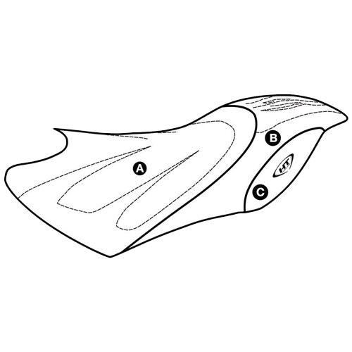 Yamaha GP800R '01-02 / GP1200R '00-02 Premier Seat Cover