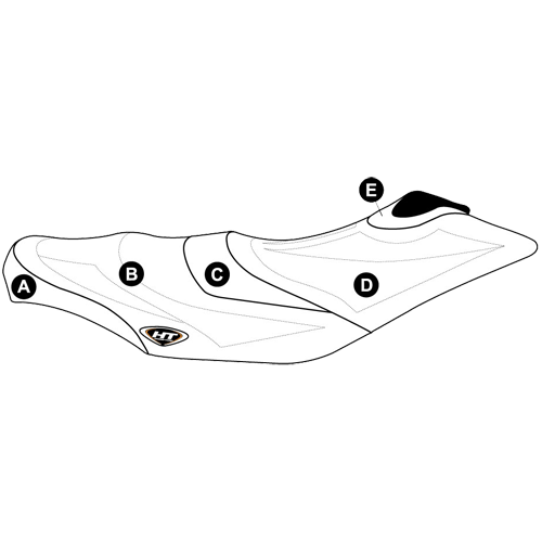 Sea Doo GTI 4-Tech '06-08 / GTI, GTI SE 130 & 155, Wake 155 '09-10 Premier Seat Cover