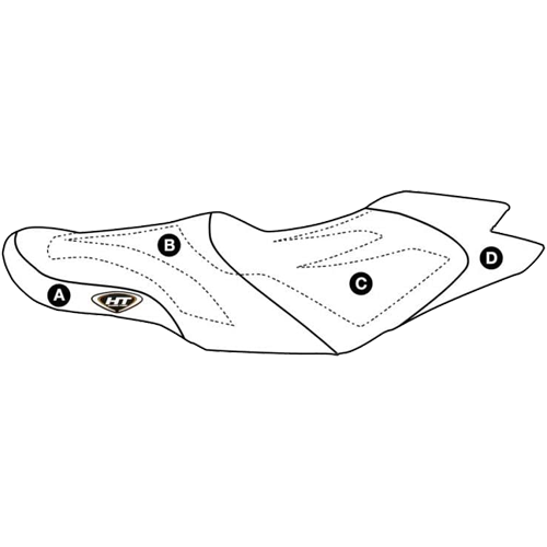Sea Doo GTS 130 / GTI '11-17 / Wake 155 '12-19 Premier Seat Cover