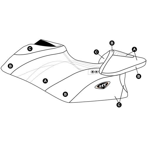 Sea Doo RXP-X 300 '20-24 Premier Seat Cover