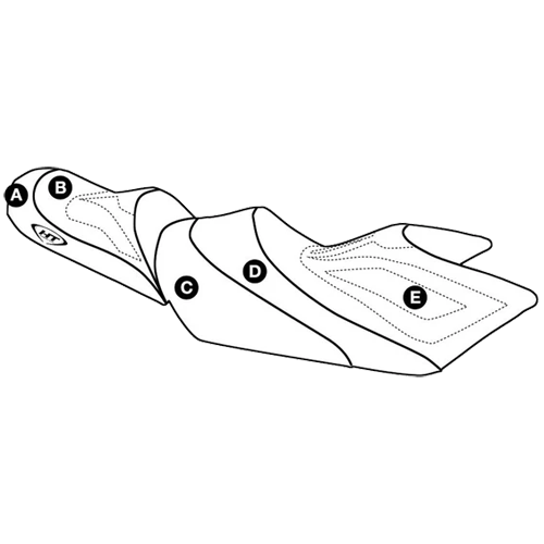 Yamaha FX Cruiser HO & FX Cruiser SHO '12-'13 Premier Seat Cover