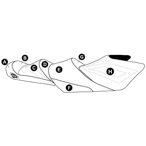 Yamaha FX Cruiser HO '14-'18 / FX Cruiser SHO '14-'16 / FX Cruiser SVHO + LTD '14-'18 Premier Seat Cover