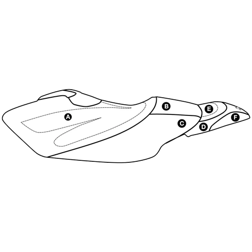 Yamaha FZR '09-11 Premier Seat Cover