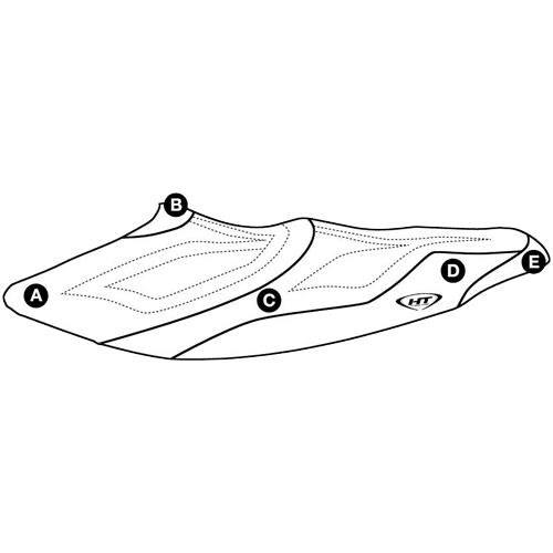 Yamaha VXS / VX Deluxe / VX Sport '10-14 / V1 / V1 Sport '15-16 Premier Seat Cover