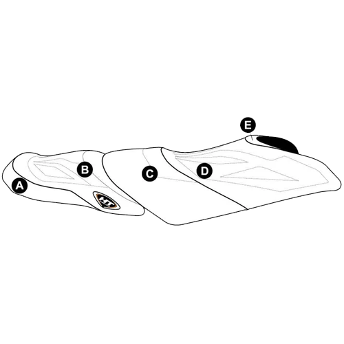 Hydro-Turf Premier Seat Cover for Yamaha VXS '15-16 / VX & VX Deluxe '15-20