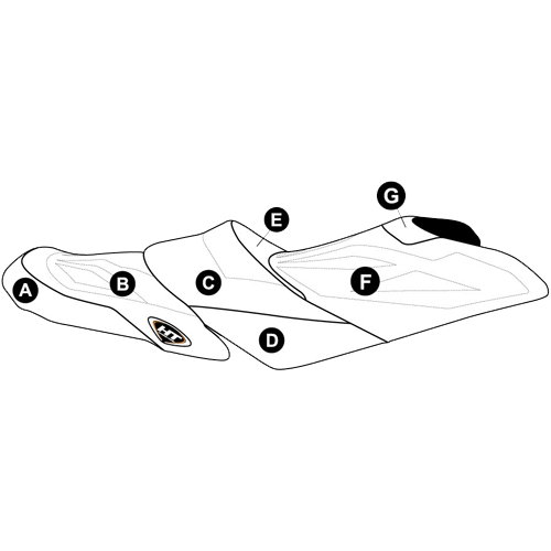 Yamaha VXR '15-19 / GP1800 '17-20 Premier Seat Cover