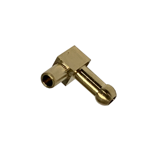 Brass 90 degree Fuel Inlet Fitting Press In