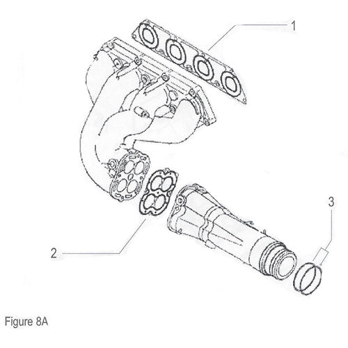 Kawasaki STX-12F 1200 '03-07 / STX-15F 1500 '04-19 Individual Gaskets