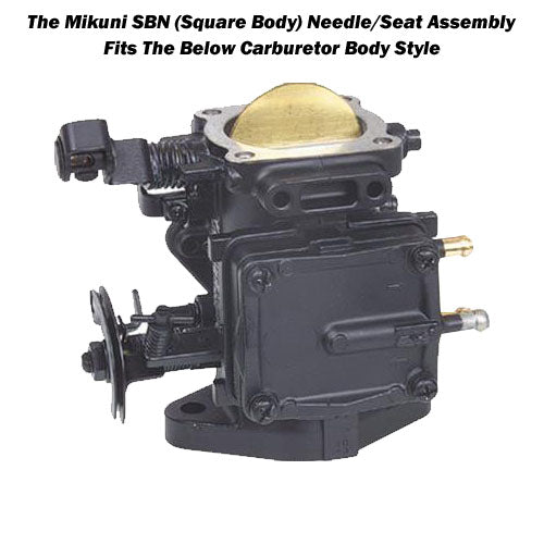 Mikuni SBN (Square Body) Needle/Seat Assembly