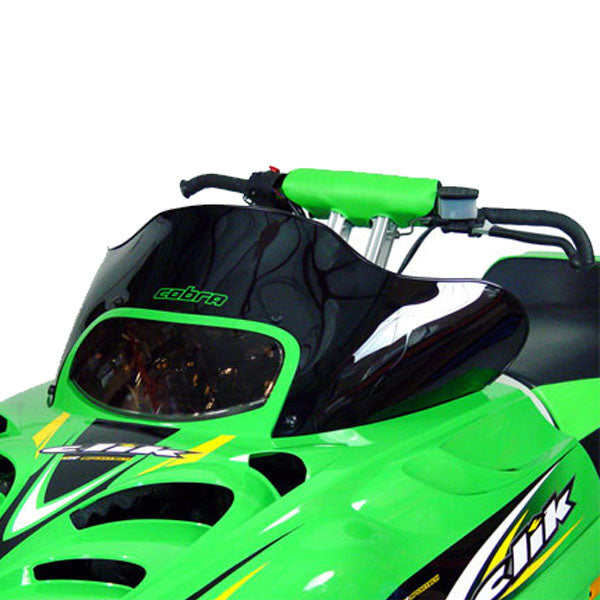 Arctic Cat ZR3 Series Chassis PowerMadd Cobra Windshields — Atlantic