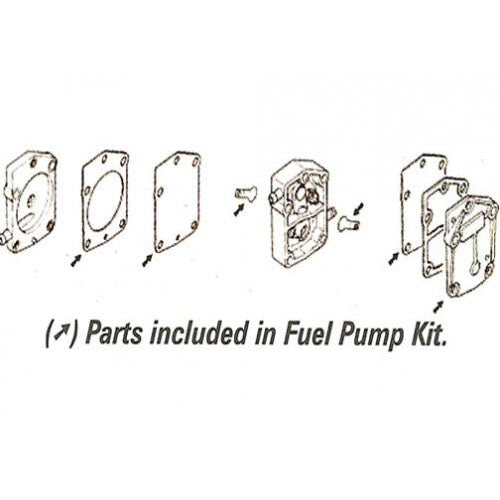 Aftermarket 28mm & 38mm External Fuel Pump Rebuild Kit