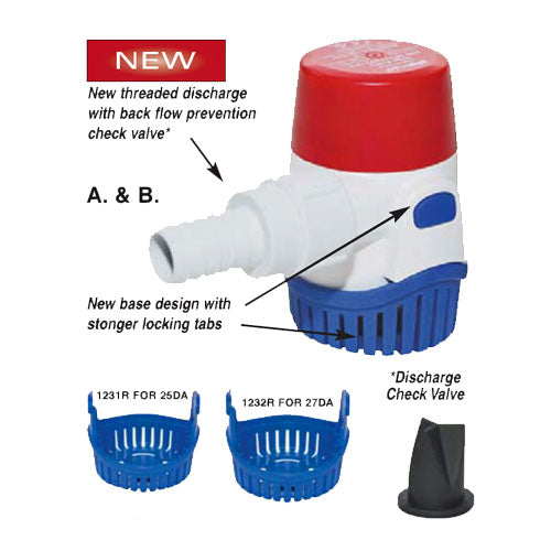 Rule Bilge Pump 500 GPH - Manual