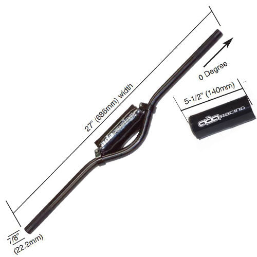 ADA Racing 0* Stand-Up Handlebar