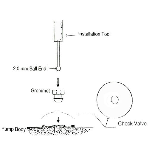 Mikuni SBN Carburetor Check Valve Grommet Installation Tool