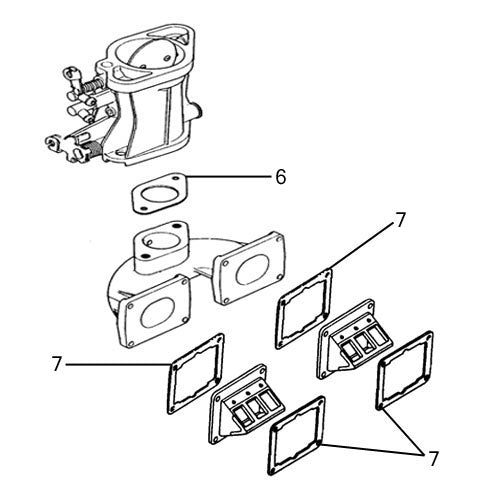 Kawasaki 650 SX '87-95 Individual Gaskets