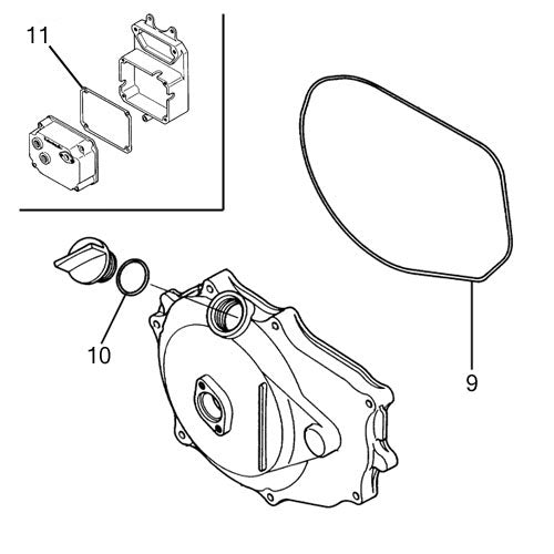 Kawasaki 650 X2 '89-95 Individual Gaskets