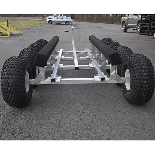 Custom 8-Wheel Jet Boat Beach Dolly