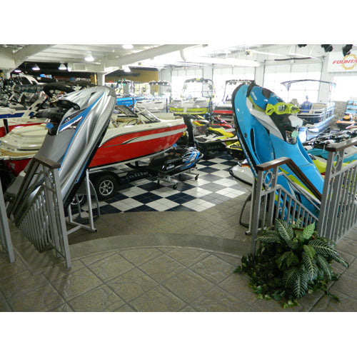 Aqua Cart Rocket Launcher Display Stand