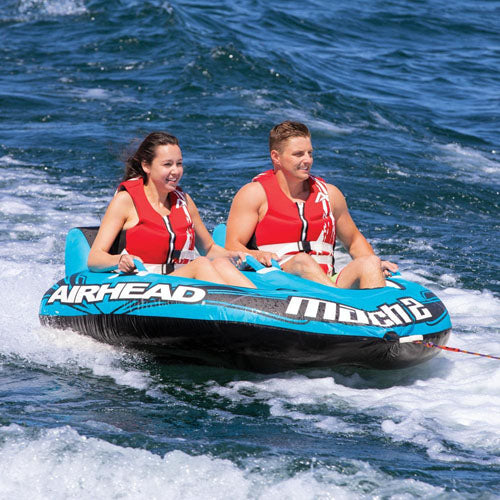 AirHead Mach 2 Inflatable Double Rider Towable
