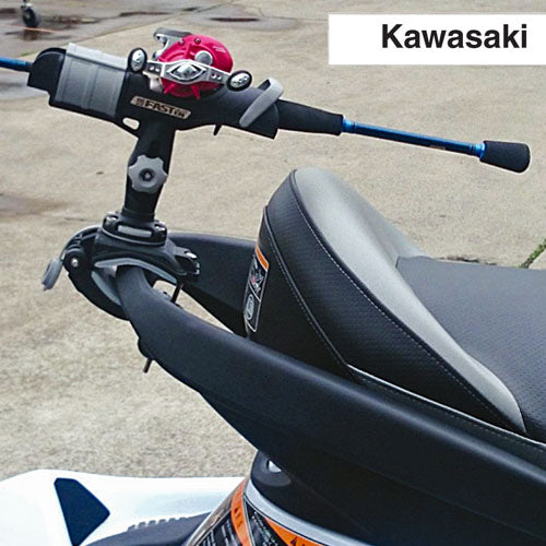 fishing rod holder for jet ski Brocraft /Jet Ski Aluminum Rod Rack & Cooler Holder Combo with with Gas Plates / PWC Rod Holder / PWC Cooler Holder : Sports & Outdoors used space at the front of your footwell by installing the GC Jetski FIshing footwell rod holder to give you rod holders Jet Ski Fishing : Setting