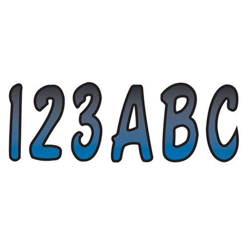 Blue/Black Registration Number Kits