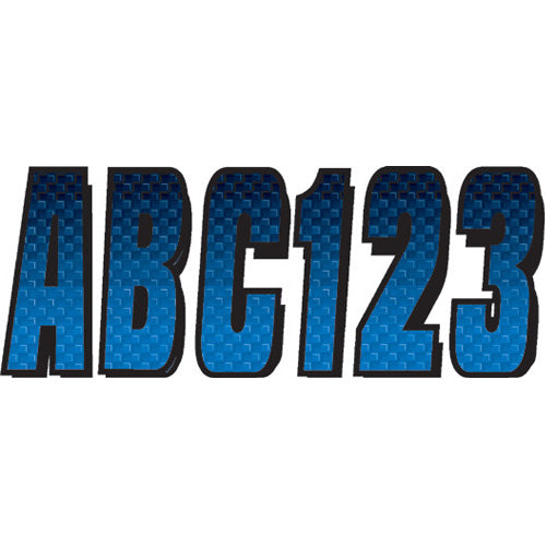 Blue/Black Registration Number Kits