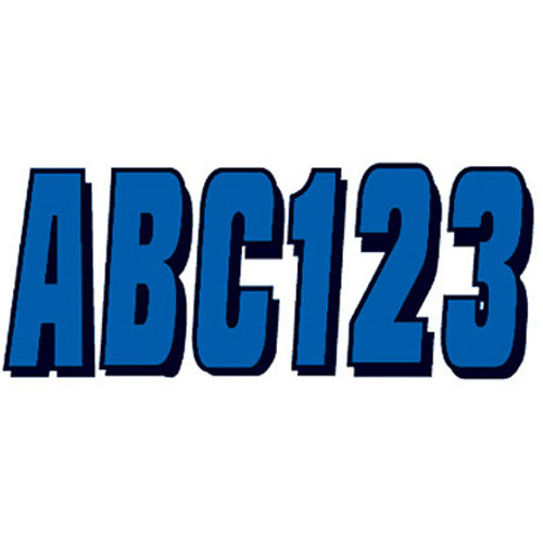 Blue/Black Registration Number Kits