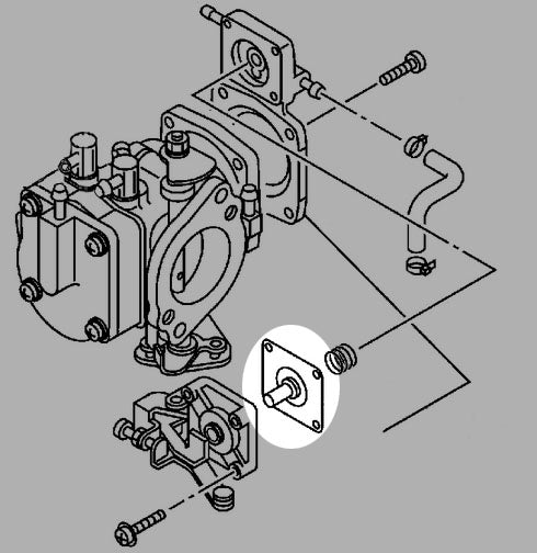 Mikuni Super BN I-Series Accelerator Pump Diaphragm