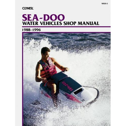 Clymers Service Manual - Sea-Doo Water Vehicles, 1988-1996