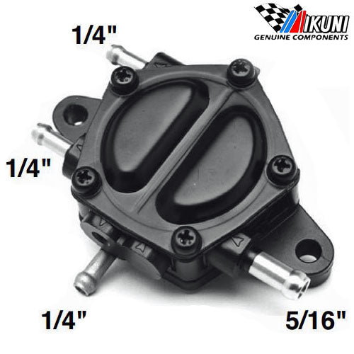Genuine Mikuni High Volume Dual Outlet Fuel Pump