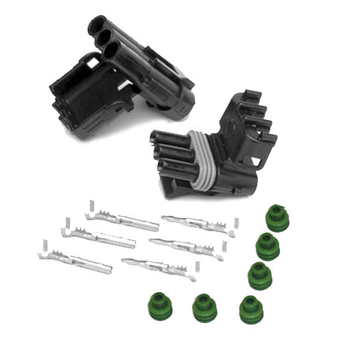 3-Pin Weather Pack Connector