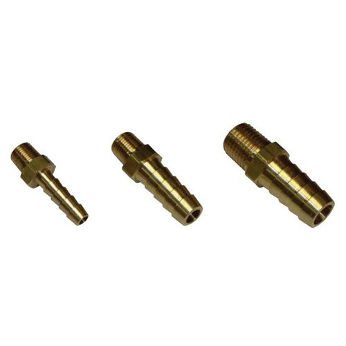 Brass Straight Hose Barb Threaded Fittings — Atlantic Jet Sports