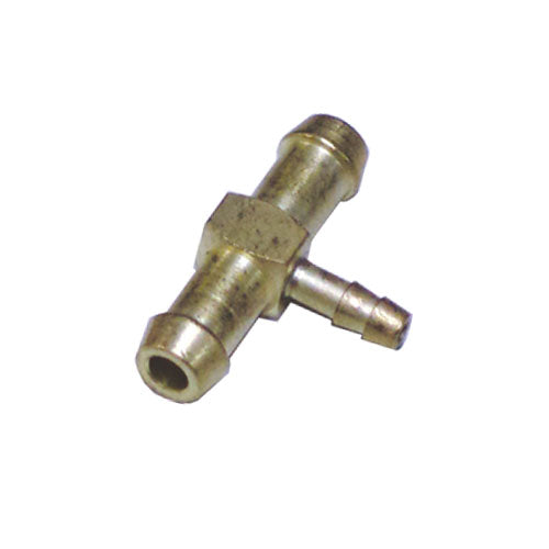 Brass Primer T Fitting 1/4 x 1/4 x 1/8