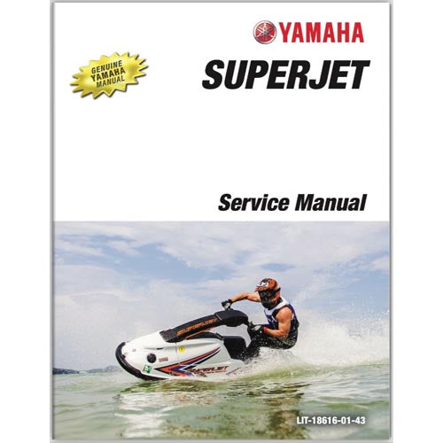 Genuine Yamaha Superjet 701 Service Manual