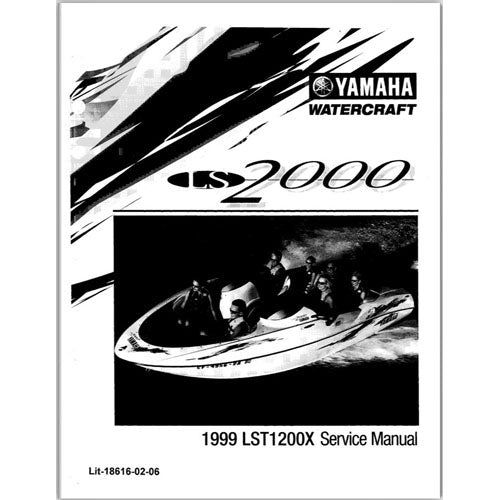 Genuine Yamaha LST1200X (LS2000) Service Manual
