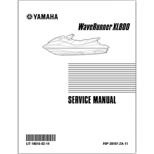Genuine Yamaha XL800 Service Manual