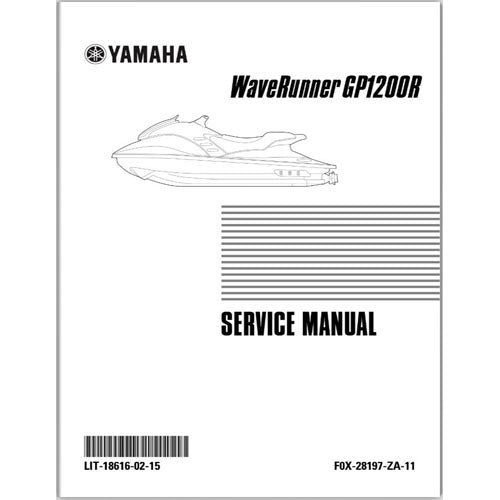Genuine Yamaha GP1200R Service Manual