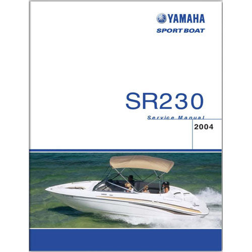 Genuine Yamaha SR230 Sport Boat Service Manual