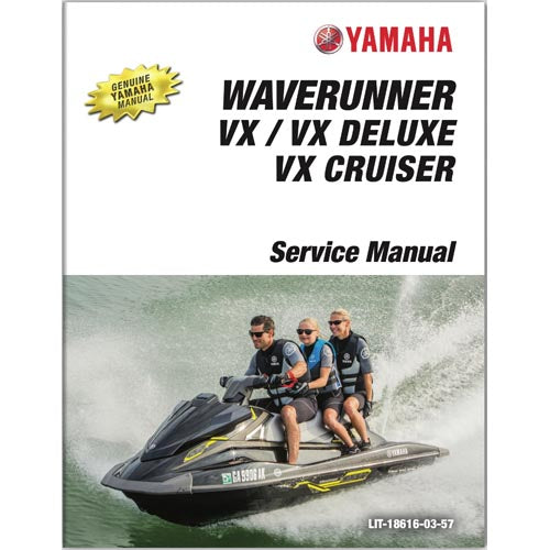 Genuine Yamaha VX, Cruiser, Deluxe (MR-1) Service Manual