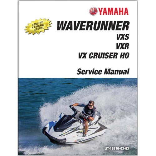 Genuine Yamaha VXR, VXS, VX Cruiser HO (1.8L) Service Manual