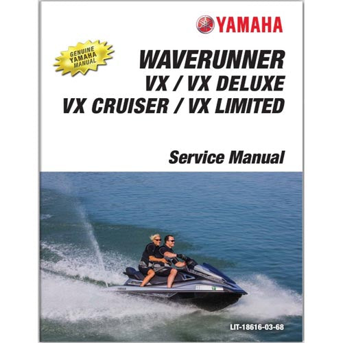 Genuine Yamaha VX Limited, VX (TR-1), Cruiser, Deluxe Service Manual